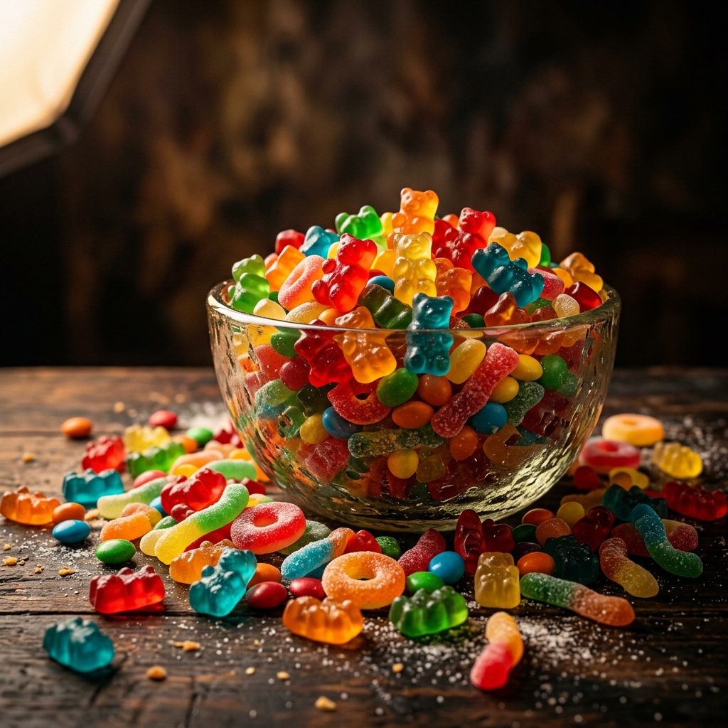 Candy and gummy